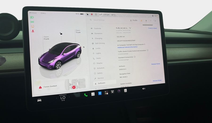 Tesla Model Y BEV LONG RANGE PEARL 19 BW PREMIUM Suv 2024