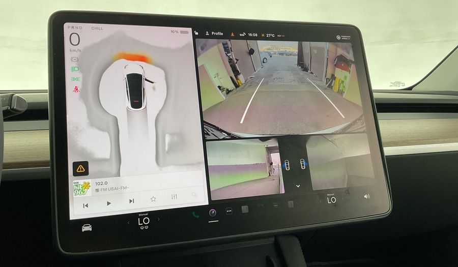 Tesla Model Y BEV PERFORMANCE QUICKSILVER BW INT 21 Suv 2024