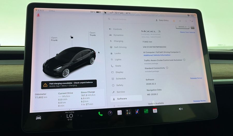 Tesla Model 3 BEV 75KWH LONG RANGE DUAL MOTOR AWD Sedan 2021