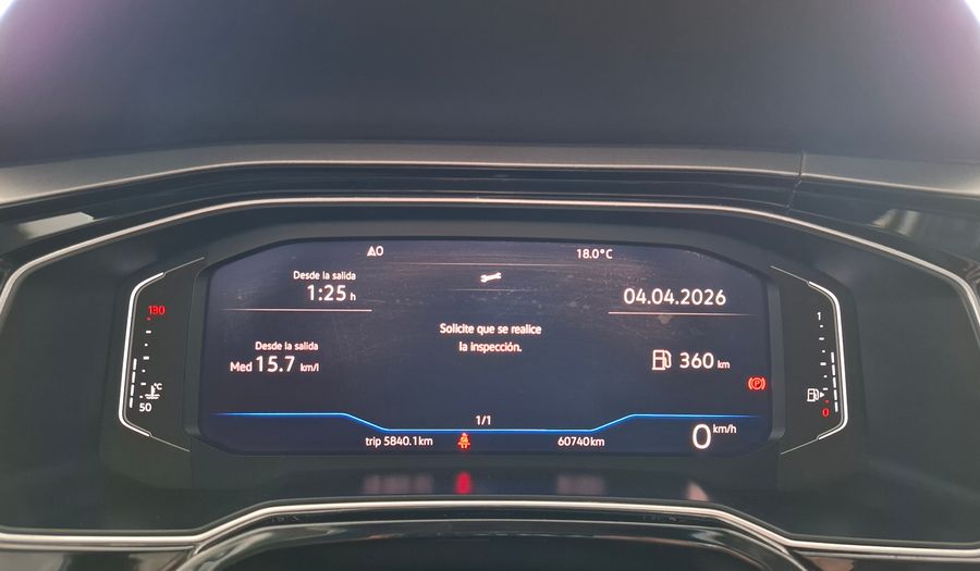 Volkswagen Virtus 1.6 MSI HIGHLINE Sedan 2018