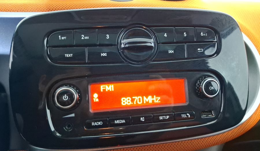 Smart Forfour 0.9 PASSION TURBO Hatchback 2017