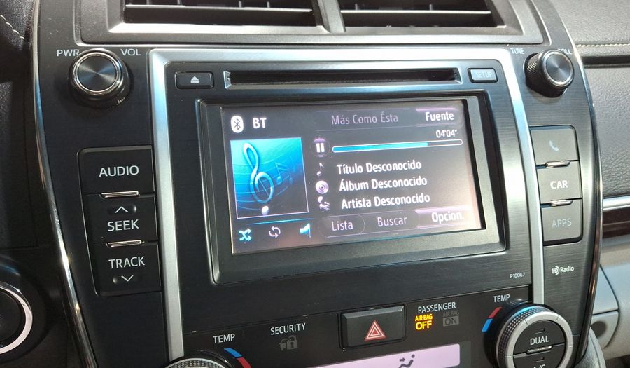 Toyota Camry 2.5 XLE L4 6AT Sedan 2013