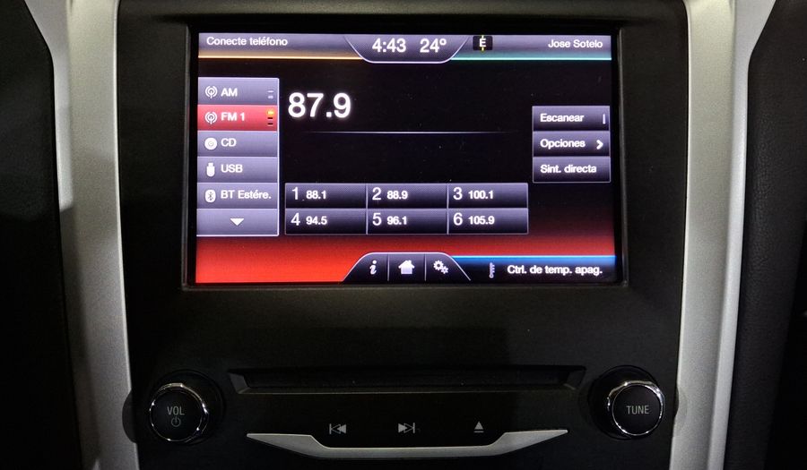 Ford Fusion 2.5 SE I4 NAV MR AT Sedan 2013
