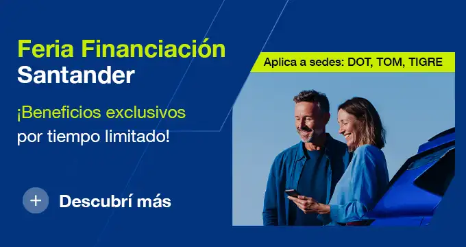 banner de feria financiación Santander 