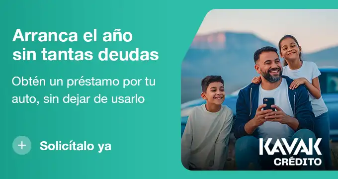 banner de Kavak Crédito, arranca el año sin tantas deudas