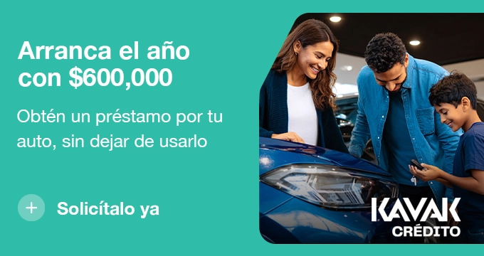 banner de Kavak Crédito, arranca el año sin tantas deudas