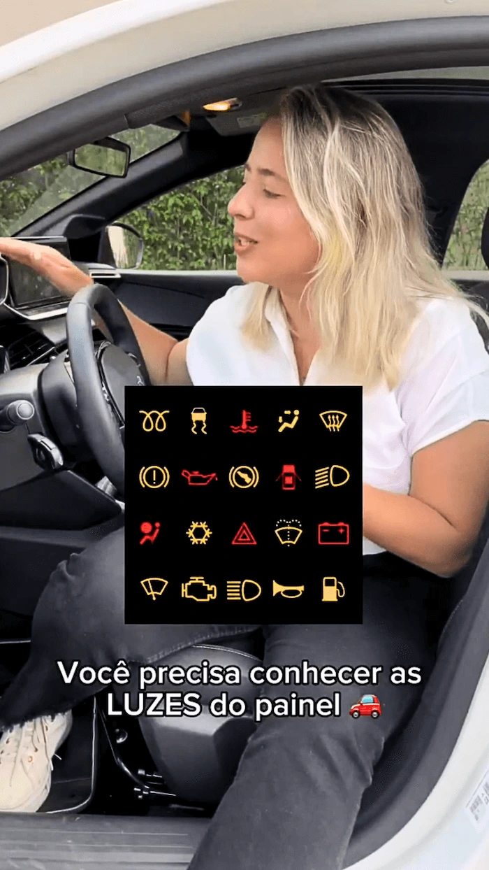 Saiba mais sobre as luzes do Painel