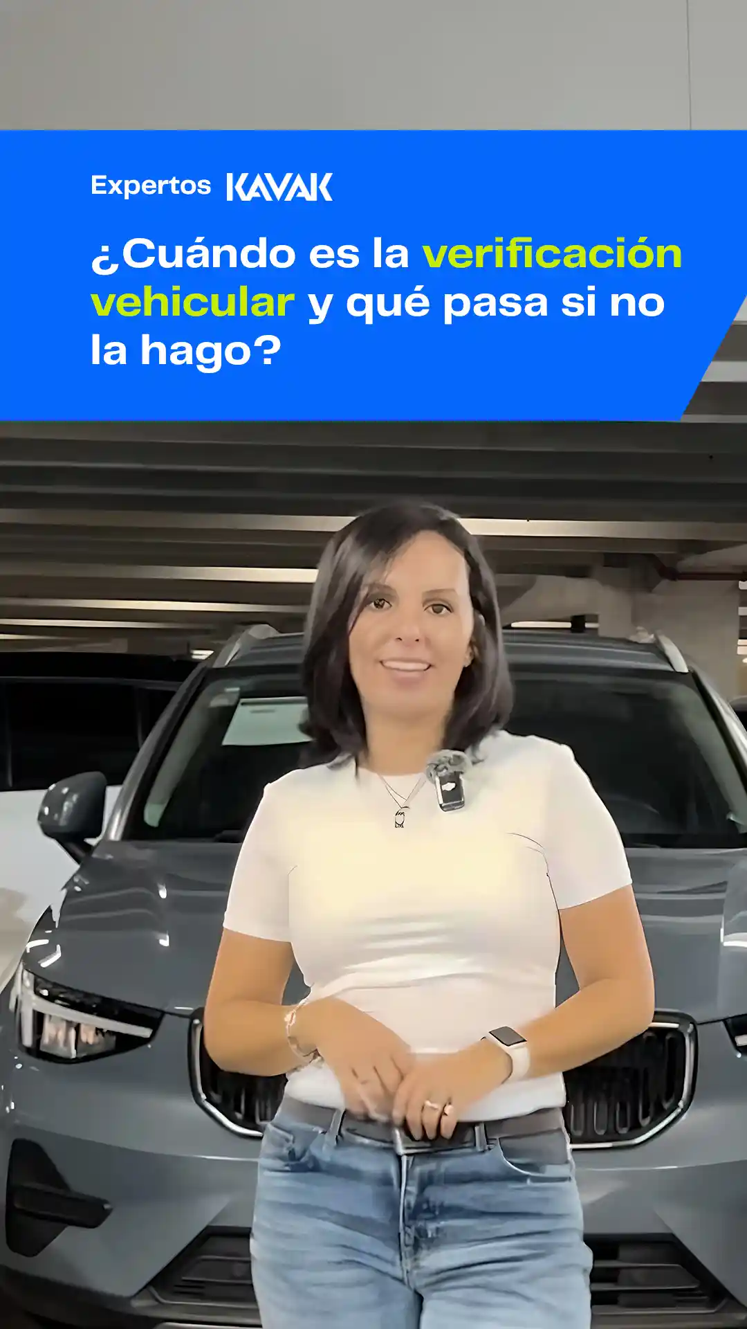 Experta de Kavak explica cuándo hacer la verificación vehicular y qué consecuencias hay si no se realiza.