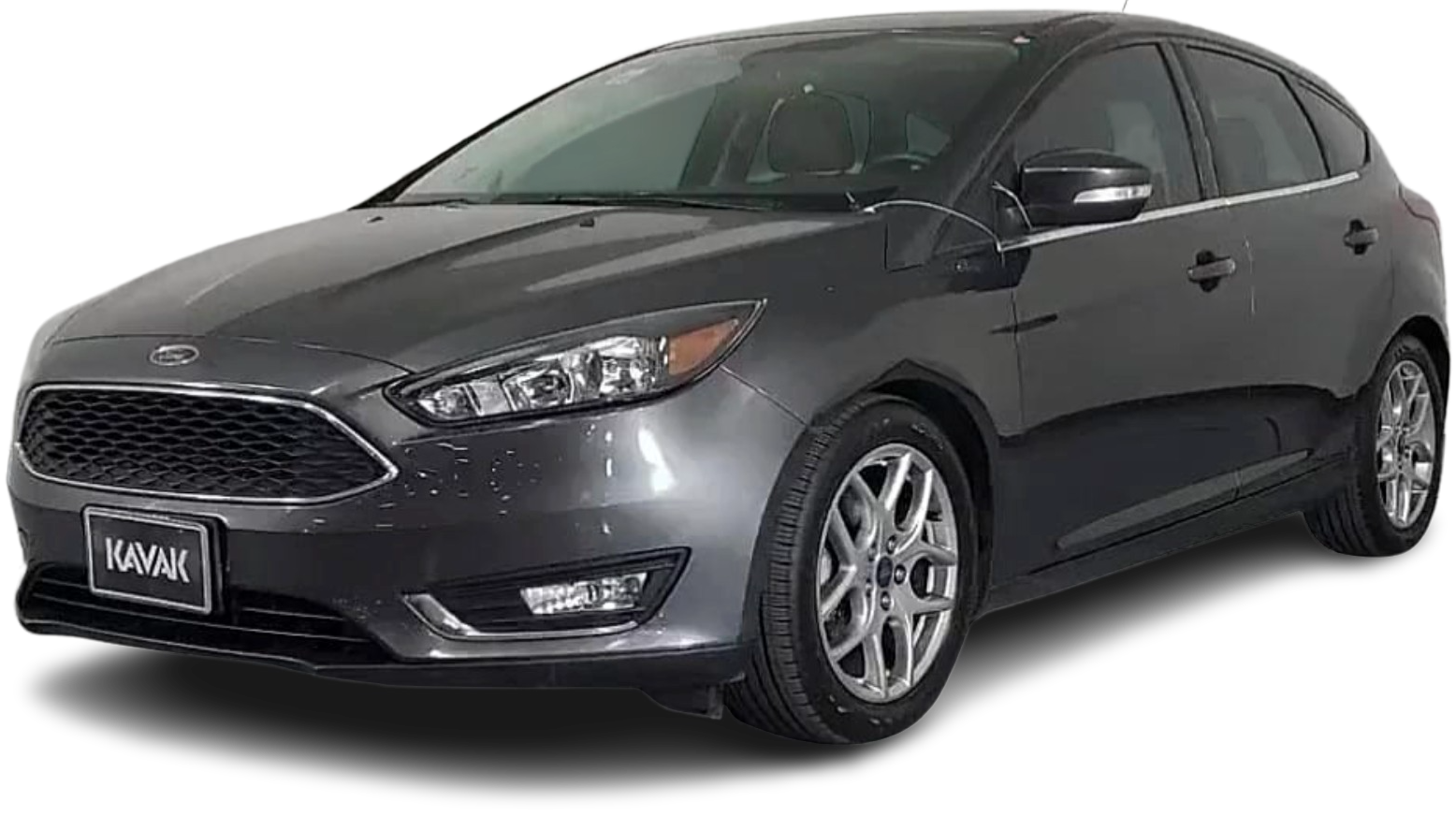 Front Upper Center Grille With Chrome Trim For 2015-2018 Ford Focus S/SE – Elite-Suspension Direct Replacement