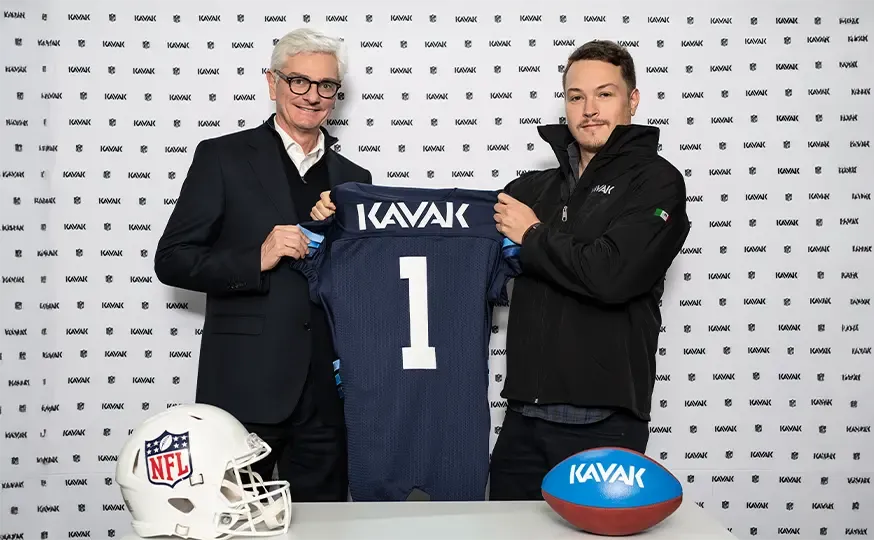 Kavak, patrocinador oficial de la NFL.