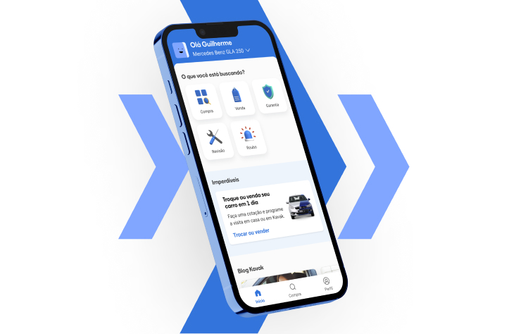 O melhor serviço de pós-venda está no nosso app