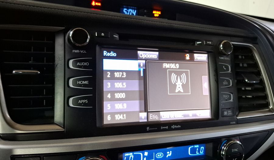 Toyota Highlander 3.5 XLE AUTO Suv 2019