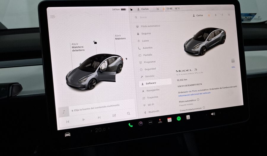 Tesla Model 3 BEV 50KWH STANDARD RANGE PLUS AUTO Sedan 2021