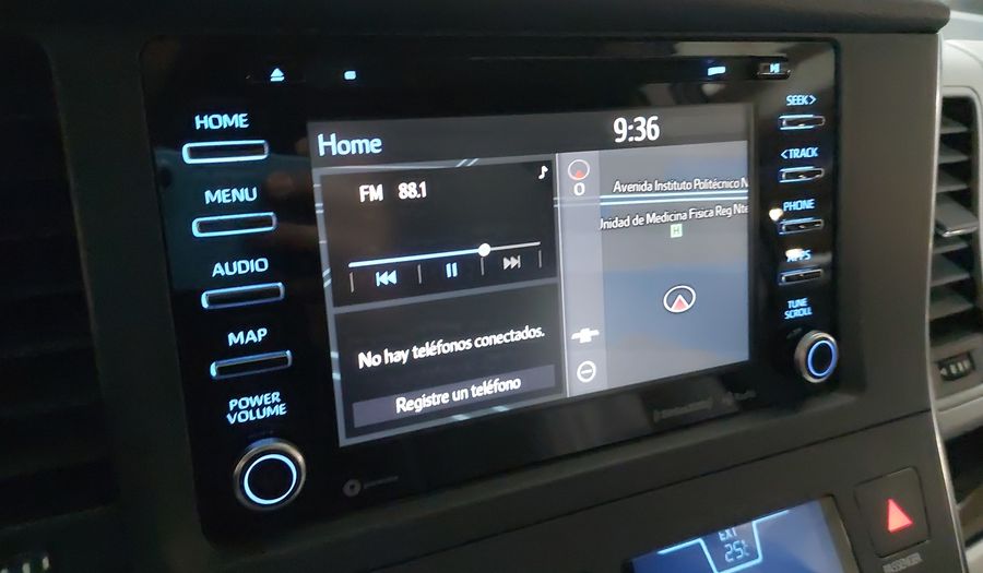 Toyota Sienna 3.5 XLE PIEL AT Minivan 2018