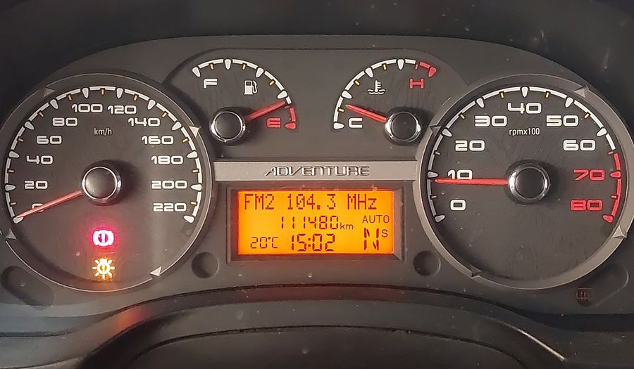 Fiat Strada ADV.EXT. LOCKER DUAL. FLEX CD Pickup 2016