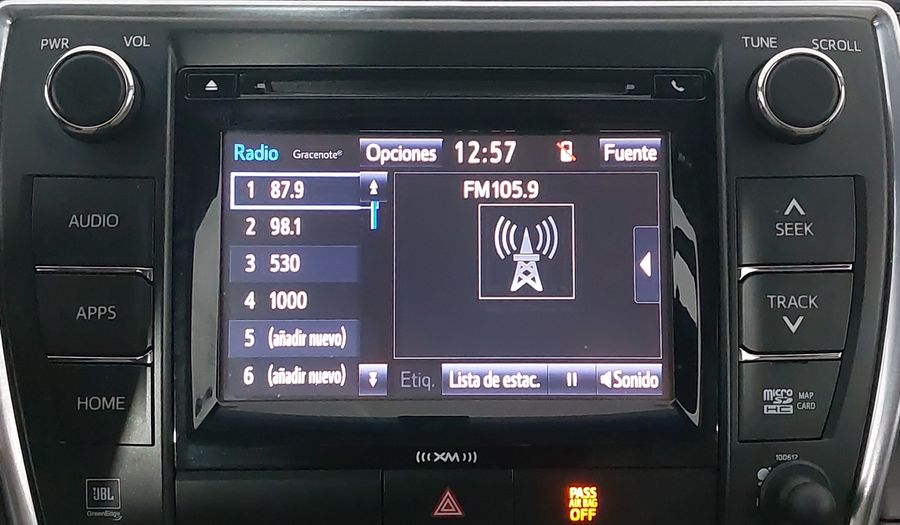 Toyota Camry 3.5 XLE V6 6AT Sedan 2016