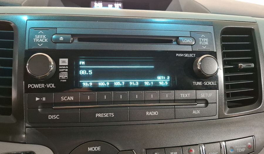 Toyota Sienna 3.5 XLE PIEL AT Minivan 2012