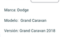 Dodge Grand Caravan 3.6 SXT Minivan 2018