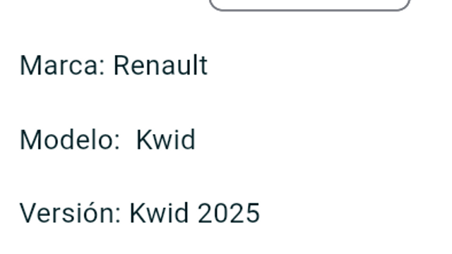 Renault Kwid 1.0 BITONO