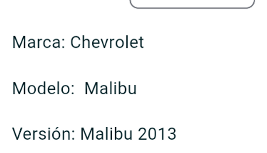 Chevrolet • Malibu