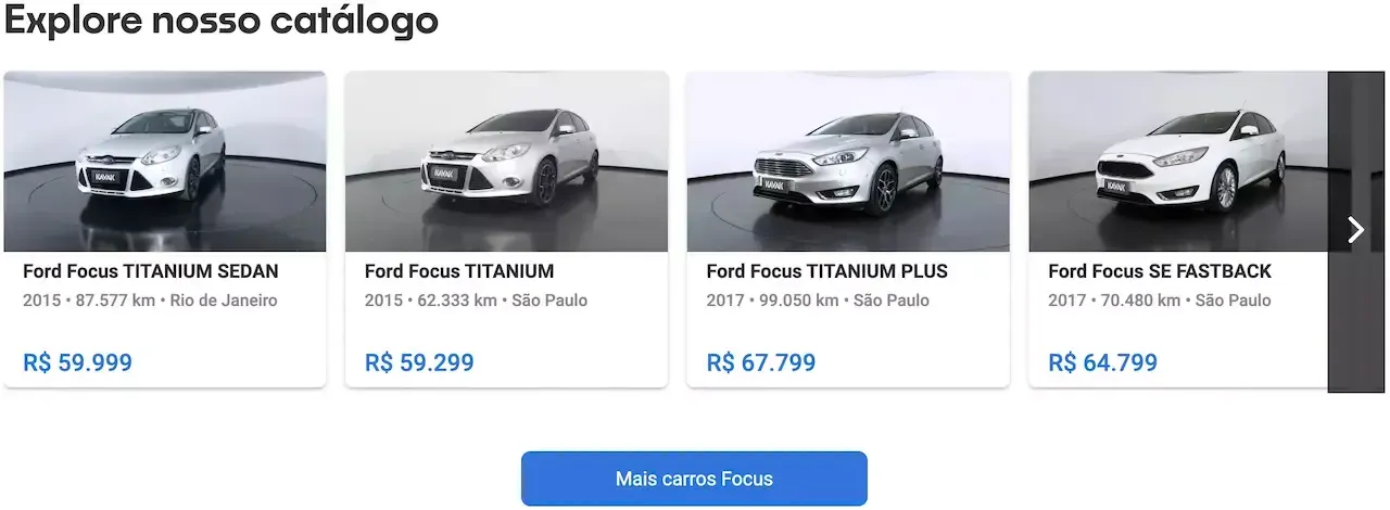 Focus à venda