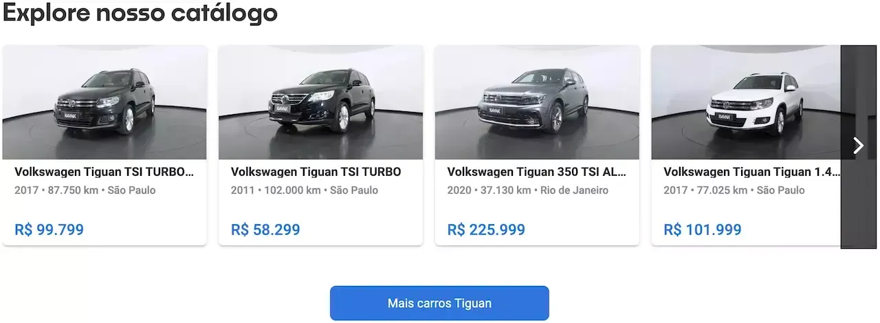 Tiguan preço
