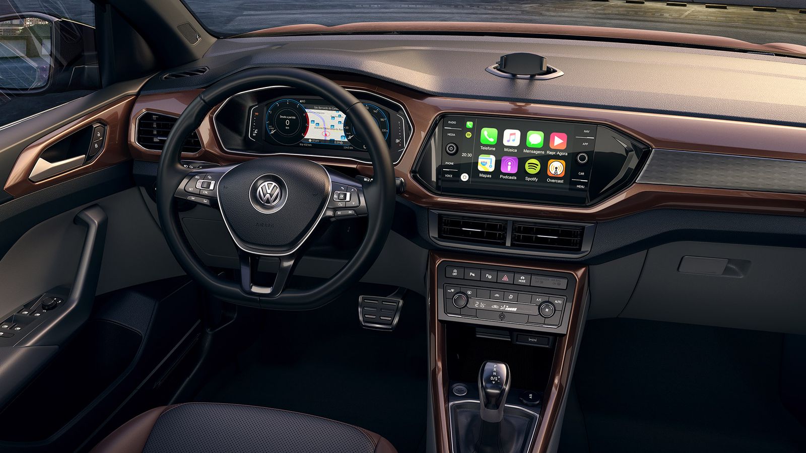 T Cross interior do SUV