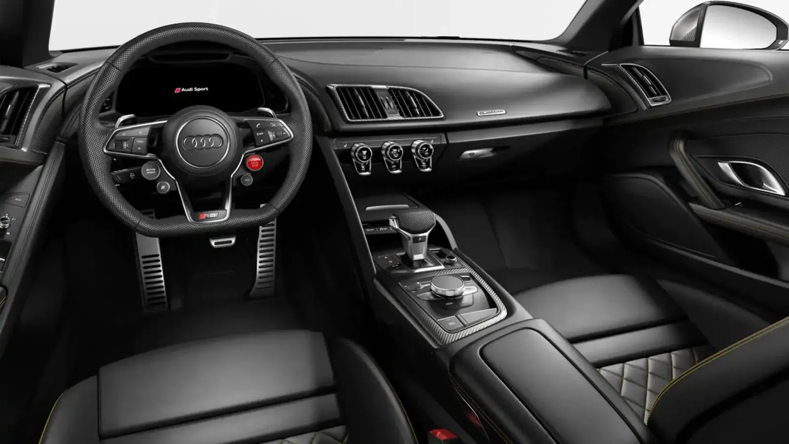 Audi R8: interior (Foto: Audi)