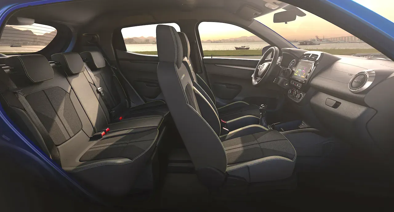 Kwid 2023 interior