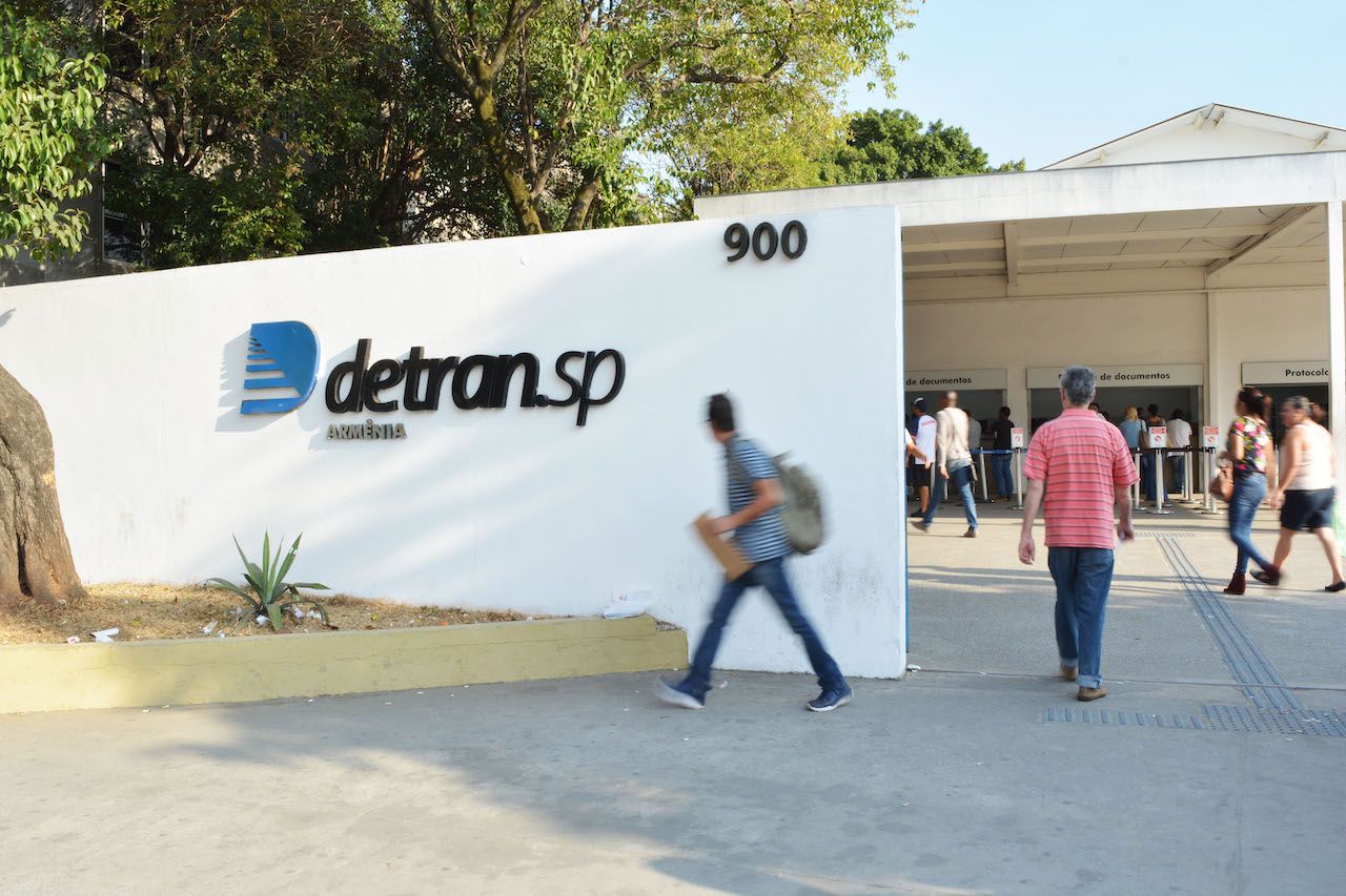 Consulta da situação do veículo - Detran-SP
