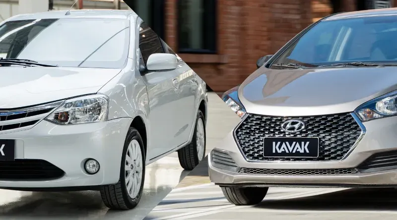 Toyota Etios vs. Hyundai HB20: Comparativo Completo