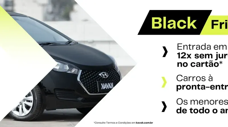 Black Friday Kavak: compre seu próximo carro aqui.