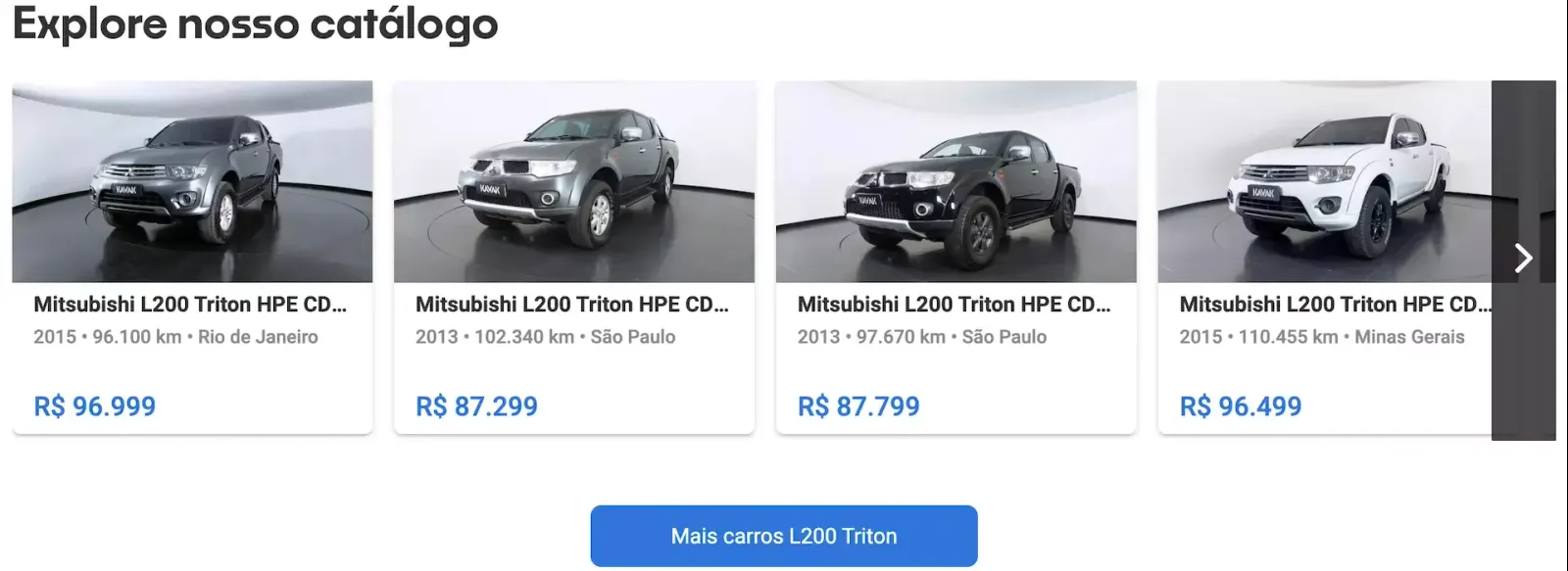 L200 Triton preço