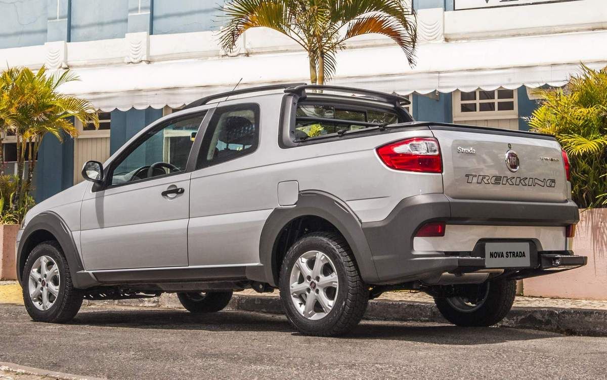 Stranda 2015 cabine dupla: picape que é carro de passeio (Foto: Fiat)