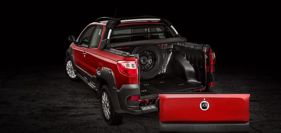 Ram 700: Picape compacta Strada exportada como RAM