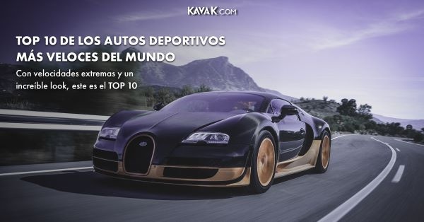 Carros deportivos más veloces