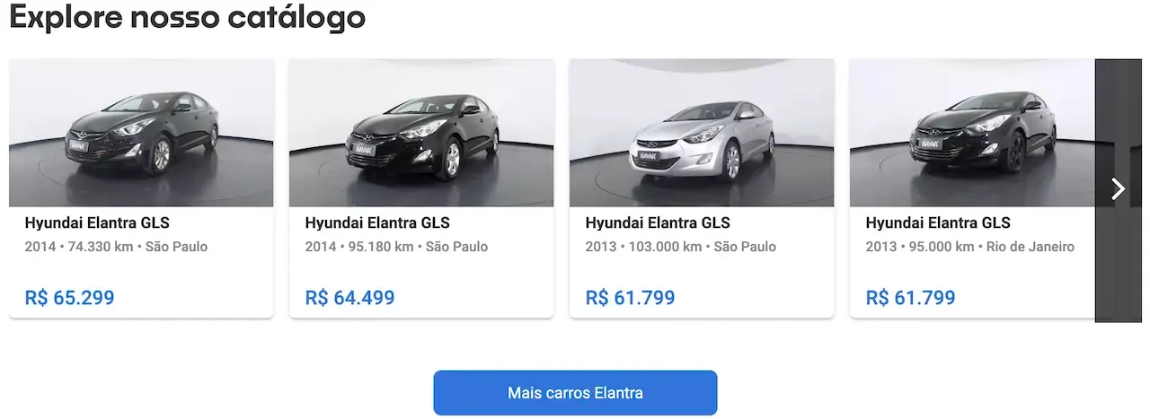 Elantra preço