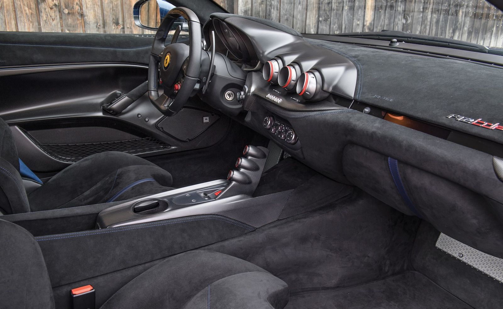 Ferrari F12 TDF interior