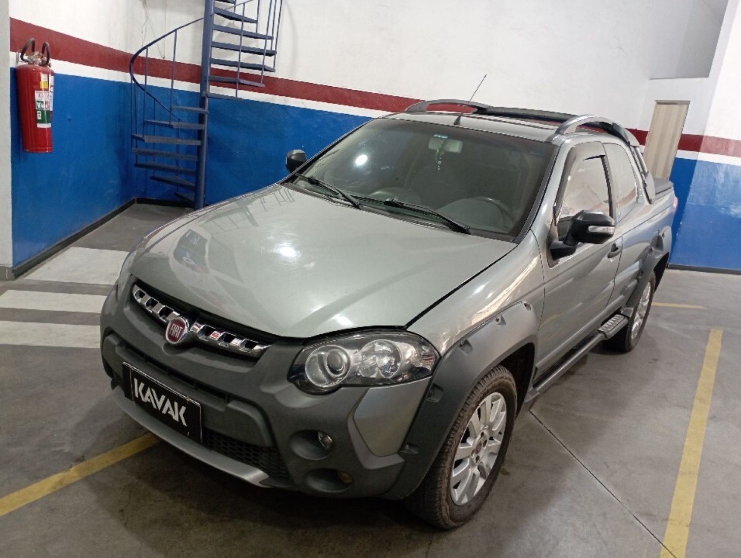 Carros Fiat Strada ADV.EXT. LOCKER DUAL. FLEX CD Pickup 2016 usados ...